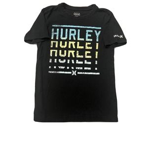Hurley T-Shirt Boys Youth Size Medium Short Sleeve Spell Out Logo